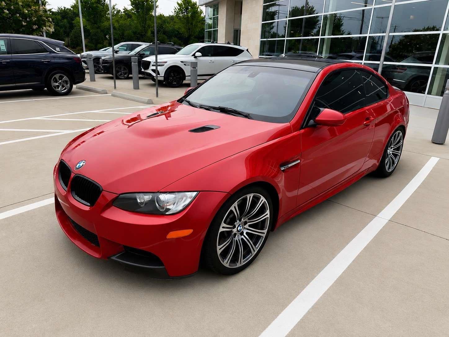 Melbourne Red Metallic 2011 BMW M3 Coupe Rear-Wheel Drive 7-Speed Dual Clutch