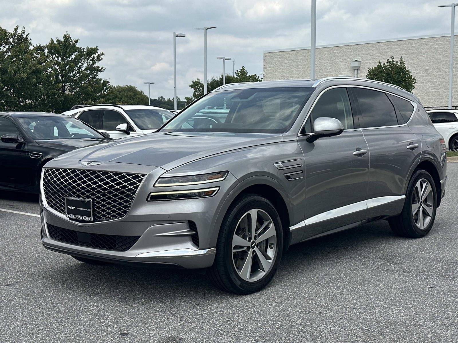 Savile Silver 2021 Genesis GV80 SUV / Crossover All-Wheel Drive Automatic