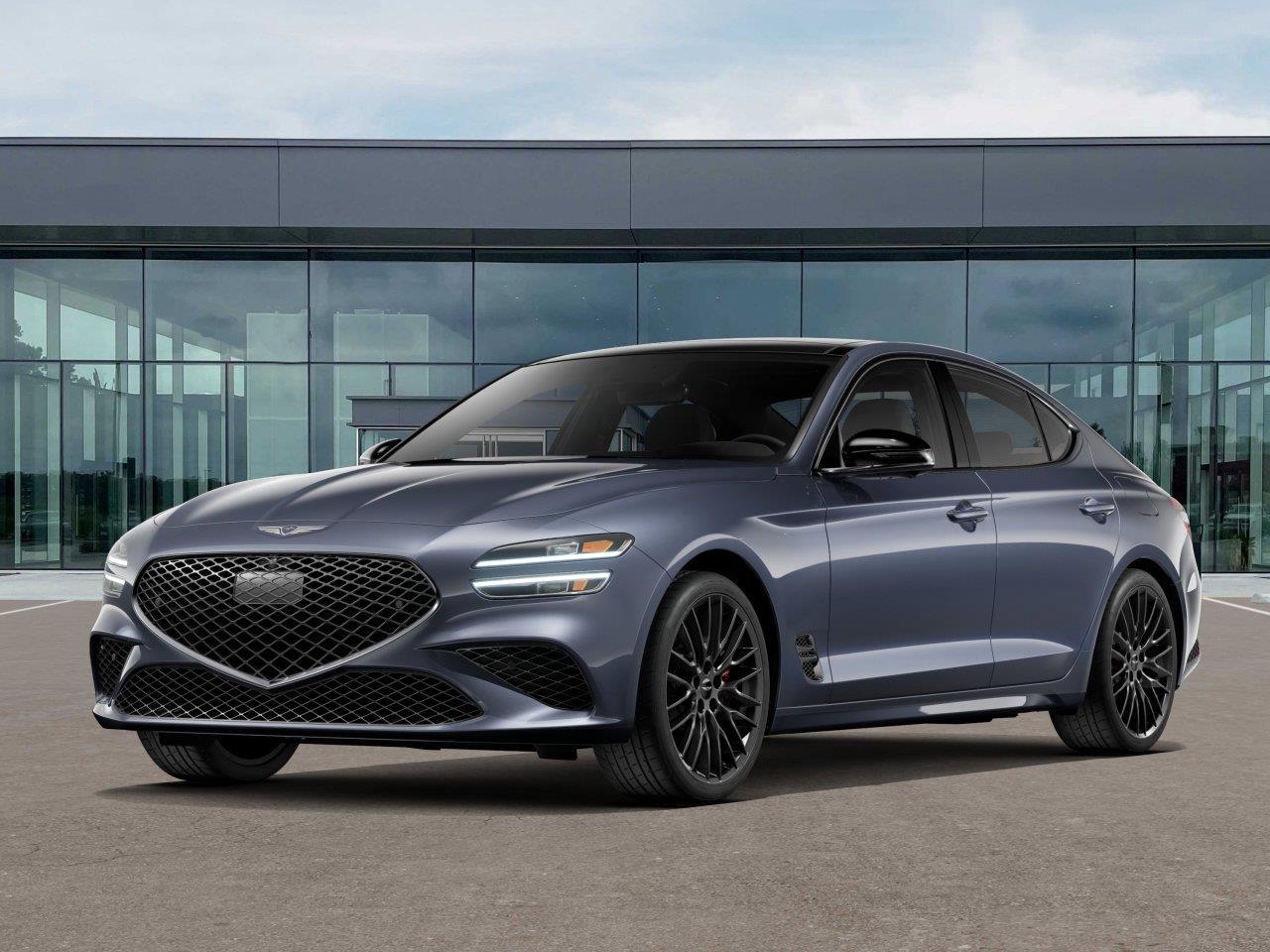 Ceres Blue 2026 Genesis G70 Sedan All-Wheel Drive Automatic