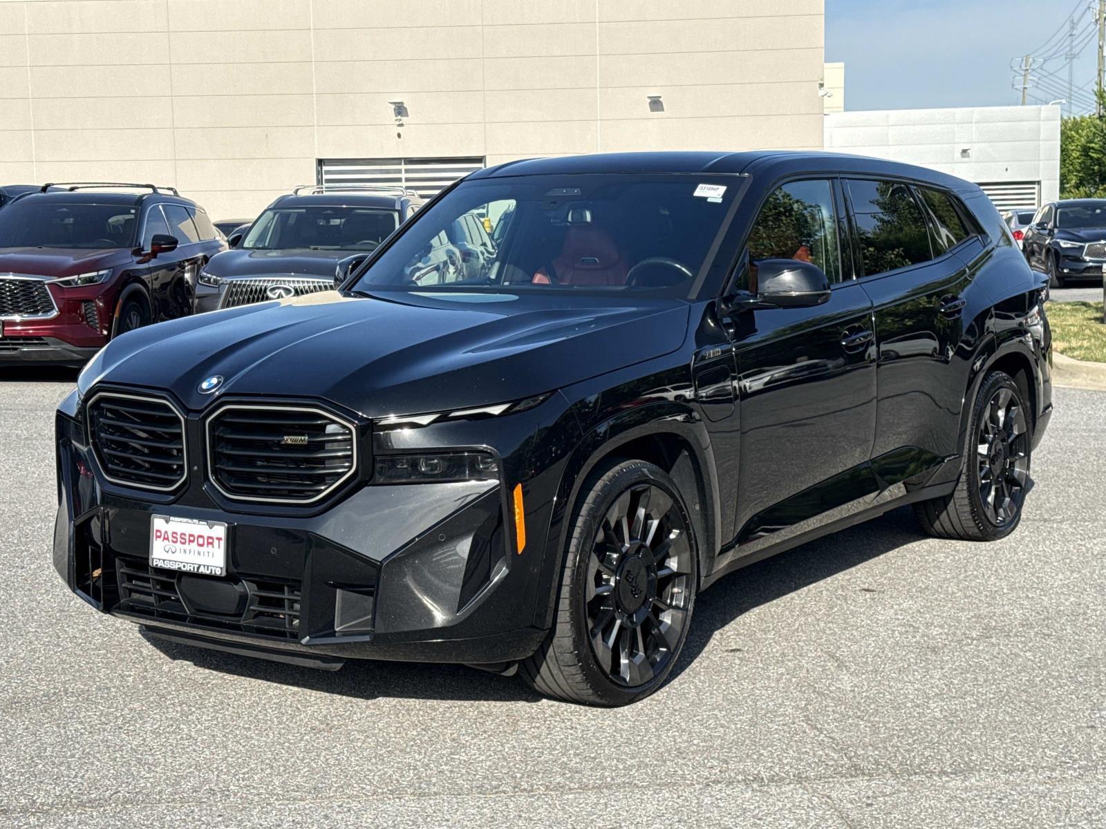 Black Sapphire Metallic 2023 BMW XM SUV / Crossover All-Wheel Drive Automatic