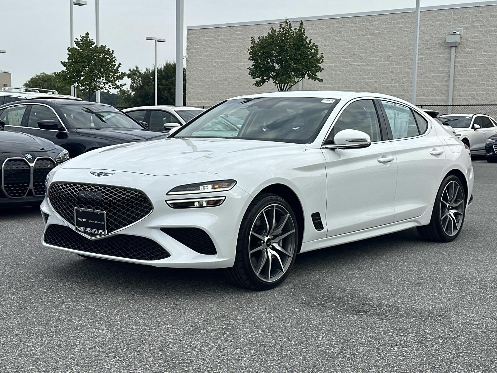 Uyuni White 2026 Genesis G70 Sedan All-Wheel Drive 8-Speed Automatic