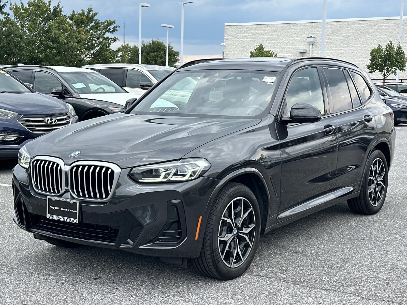 Gray (Dark Graphite Metallic) 2022 BMW X3 SUV / Crossover All-Wheel Drive Automatic