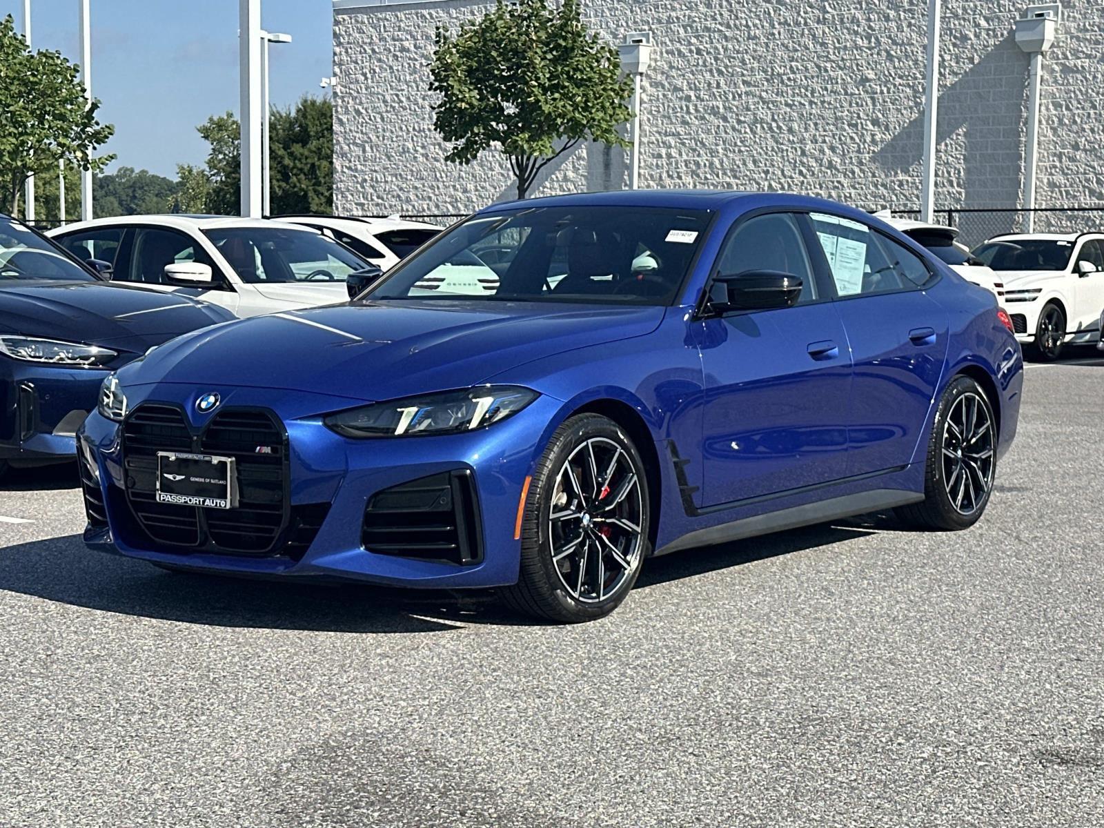 Portimao Blue Metallic 2025 BMW 4 Series Coupe All-Wheel Drive Automatic