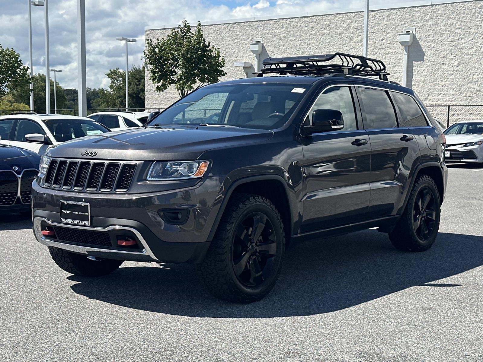 Gray (Granite Crystal Metallic Clearcoat) 2014 Jeep Grand Cherokee SUV / Crossover Four-Wheel Drive 8-Speed Automatic