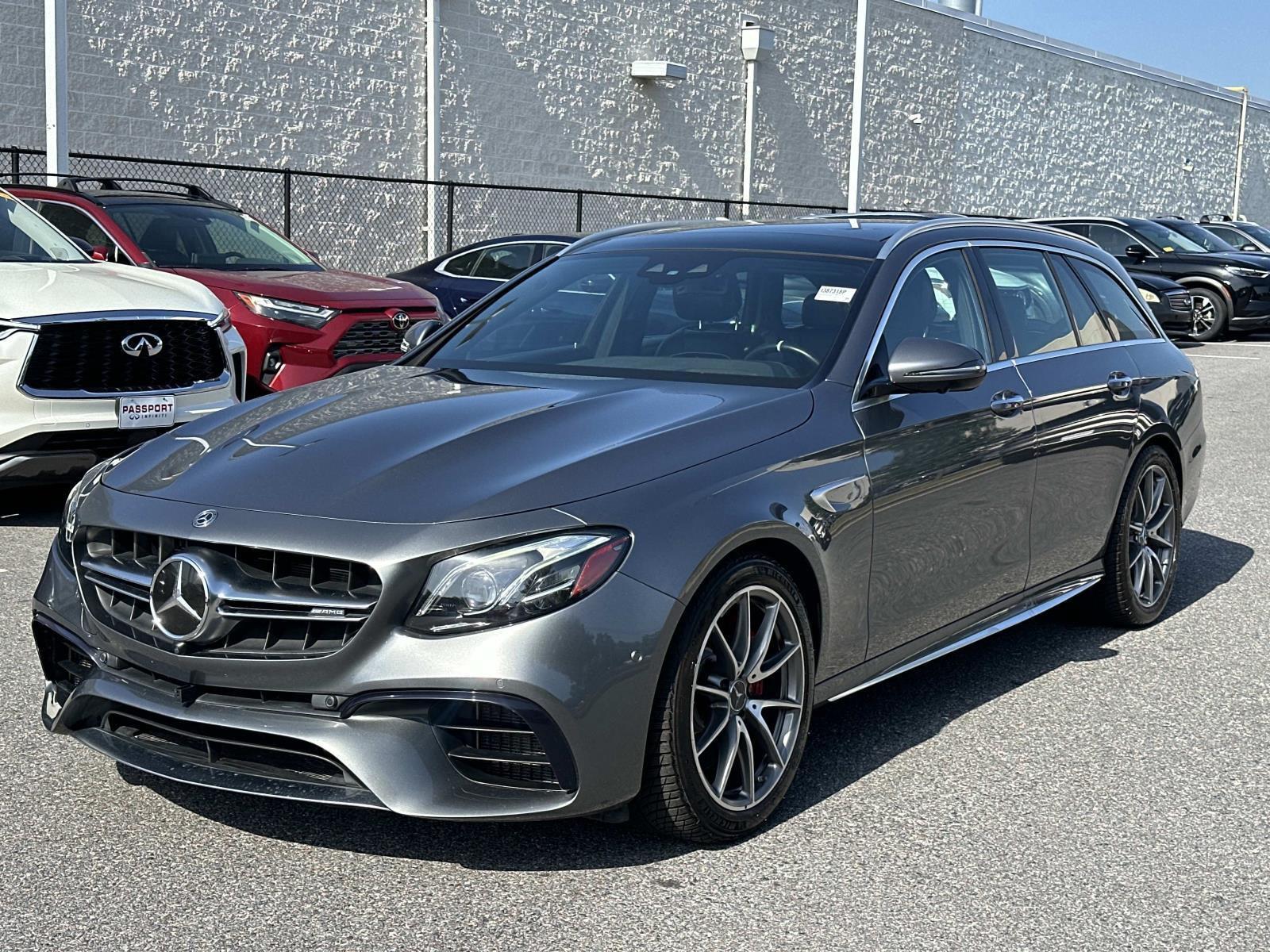 Gray (Selenite Grey Metallic) 2018 Mercedes-Benz E-Class Wagon All-Wheel Drive 9-Speed Automatic