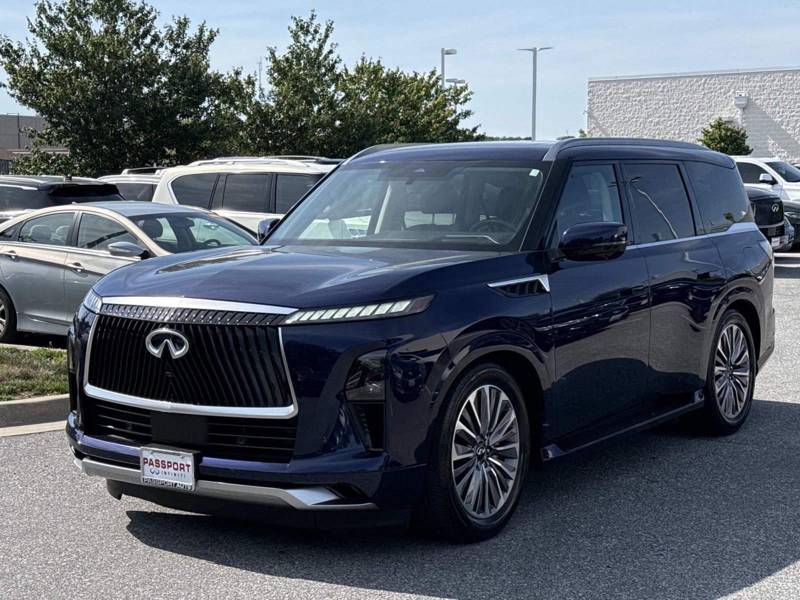Grand Blue 2025 INFINITI QX80 SUV / Crossover All-Wheel Drive 9-Speed Automatic