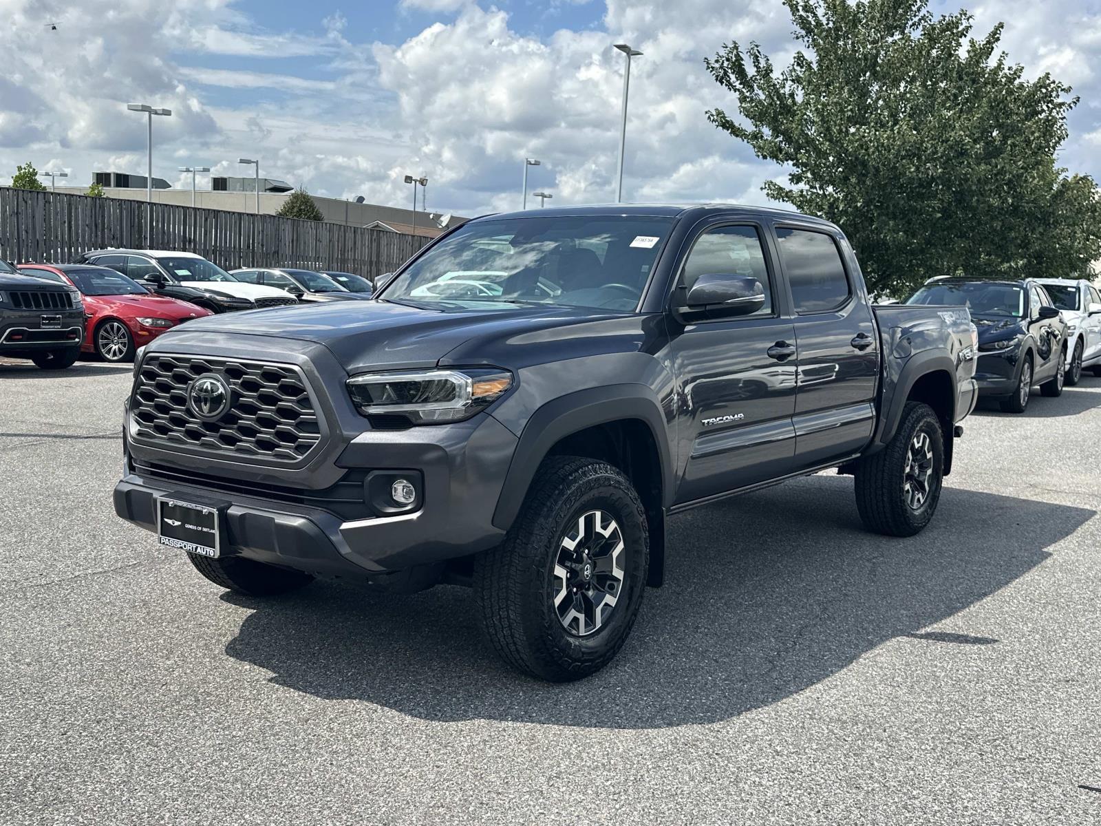 Magnetic Gray Metallic 2023 Toyota Tacoma Pickup Truck Four-Wheel Drive 6-Speed Automatic