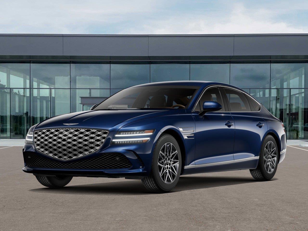 Capri Blue 2027 Genesis G80 Sedan All-Wheel Drive Automatic