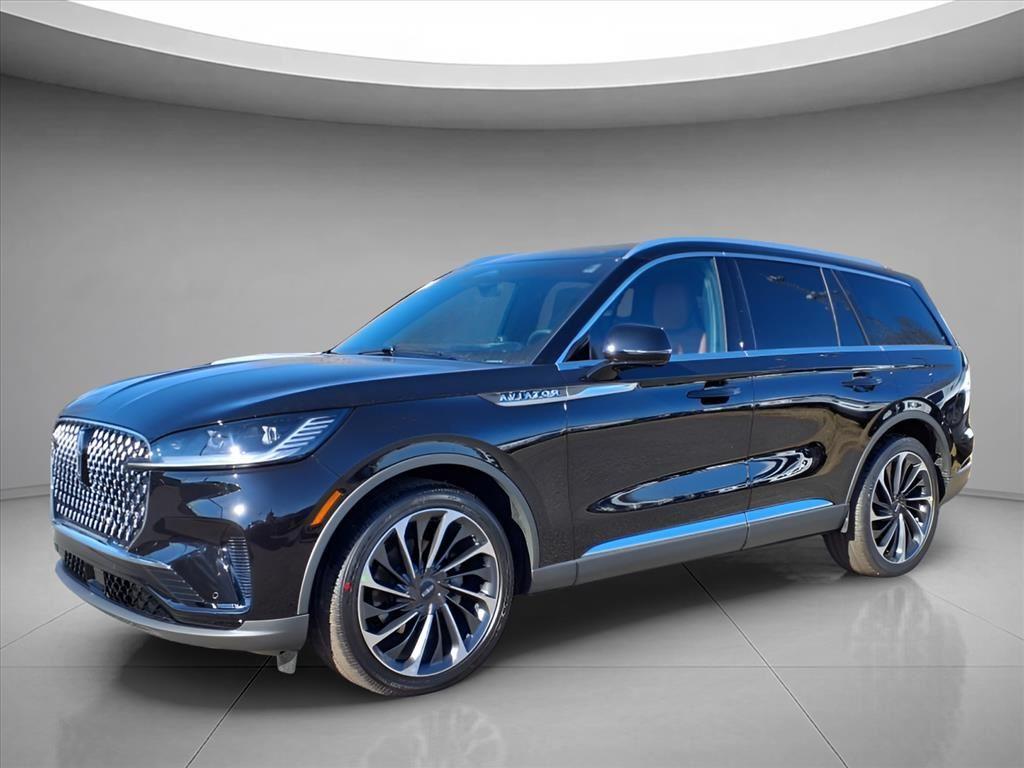 Infinite Black Metallic Clearcoat 2025 Lincoln Aviator SUV / Crossover All-Wheel Drive Automatic
