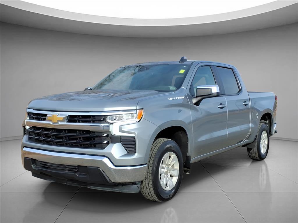 Sterling Gray Metallic 2025 Chevrolet Silverado 1500 LT Crew Cab RWD Pickup Truck 4X2 Automatic
