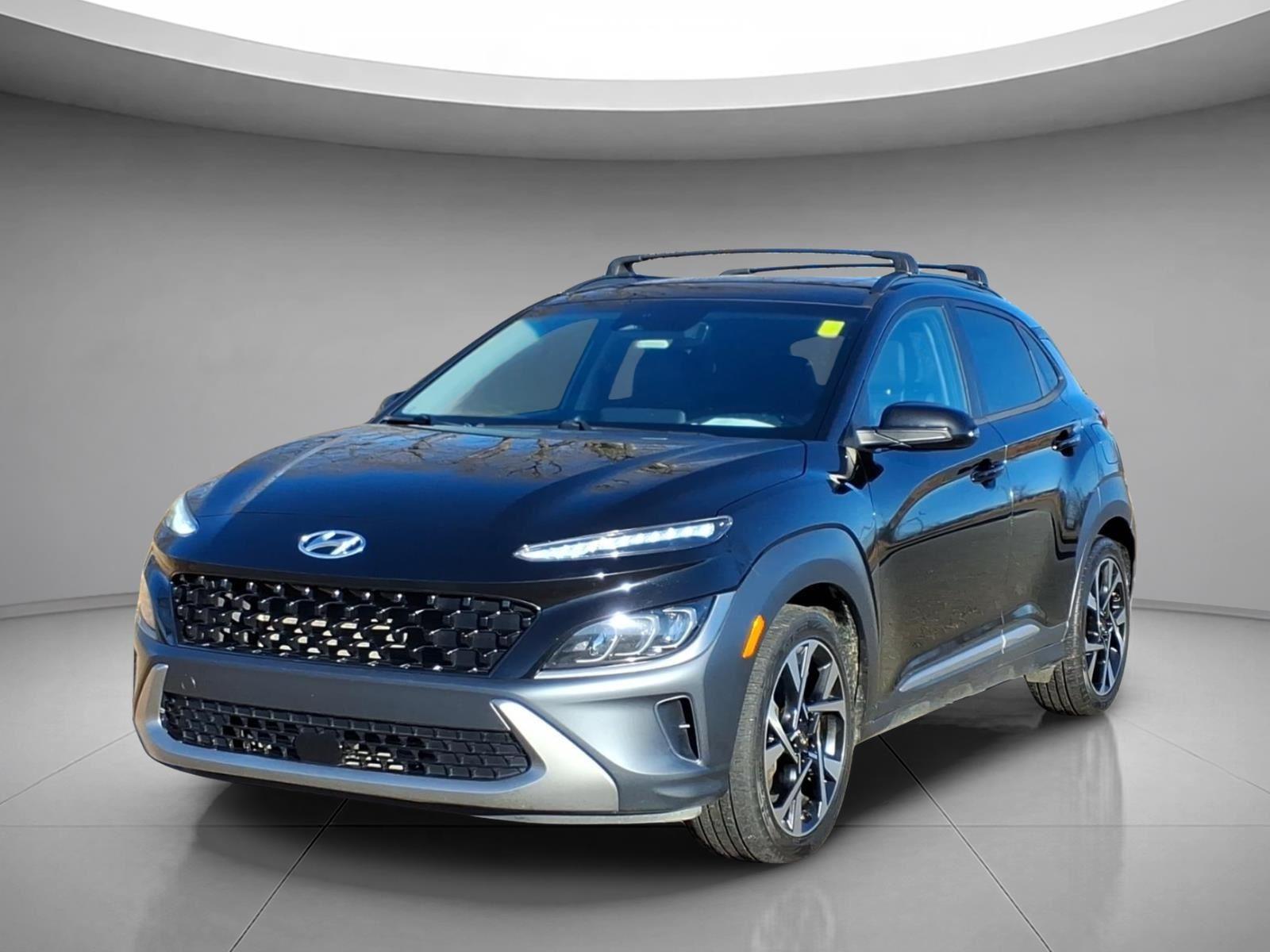 Ultra Black 2022 Hyundai Kona Limited FWD SUV / Crossover Front-Wheel Drive Automatic