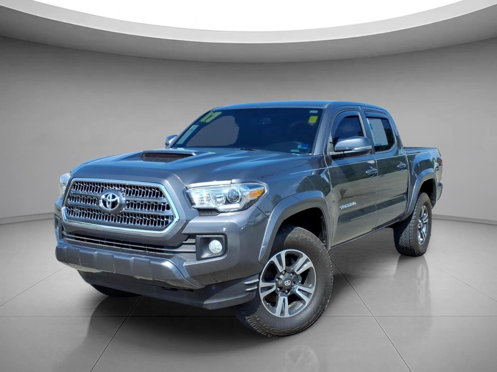Magnetic Gray Metallic 2017 Toyota Tacoma Pickup Truck 4X2 Automatic