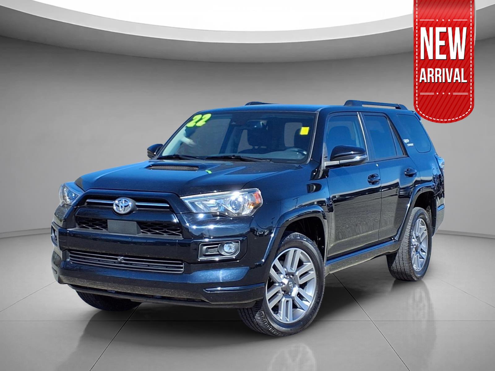 Midnight Black Metallic 2022 Toyota 4Runner TRD Sport 4WD SUV / Crossover Four-Wheel Drive Automatic