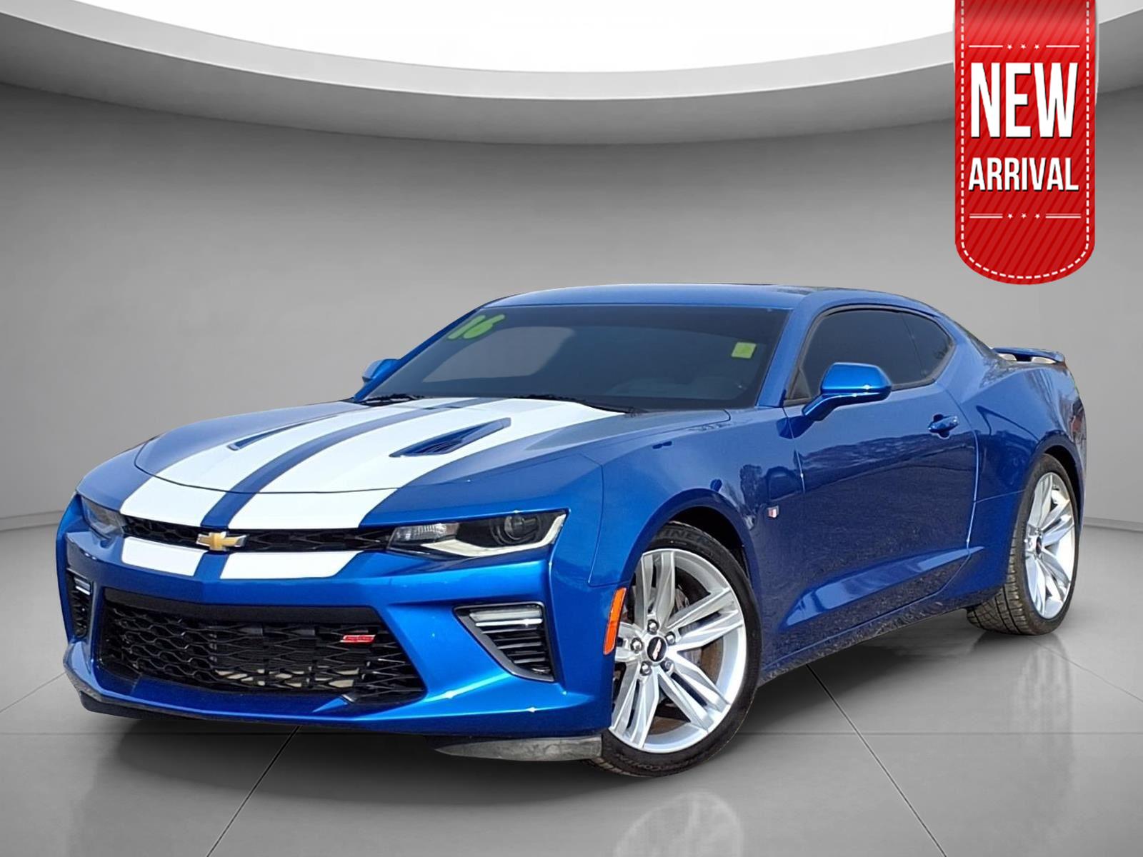 Hyper Blue Metallic 2016 Chevrolet Camaro 2SS Coupe RWD Coupe Rear-Wheel Drive 8-Speed Automatic