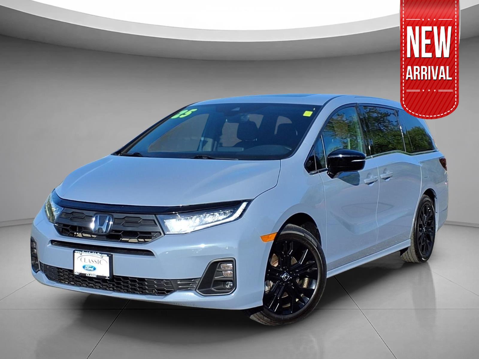 Blue 2025 Honda Odyssey Sport-L FWD Minivan Front-Wheel Drive Automatic