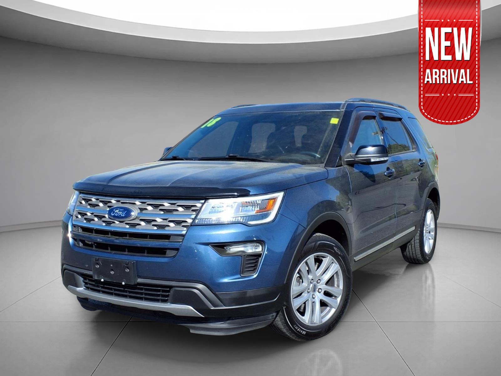 Blue 2018 Ford Explorer XLT AWD SUV / Crossover All-Wheel Drive 6-Speed Automatic