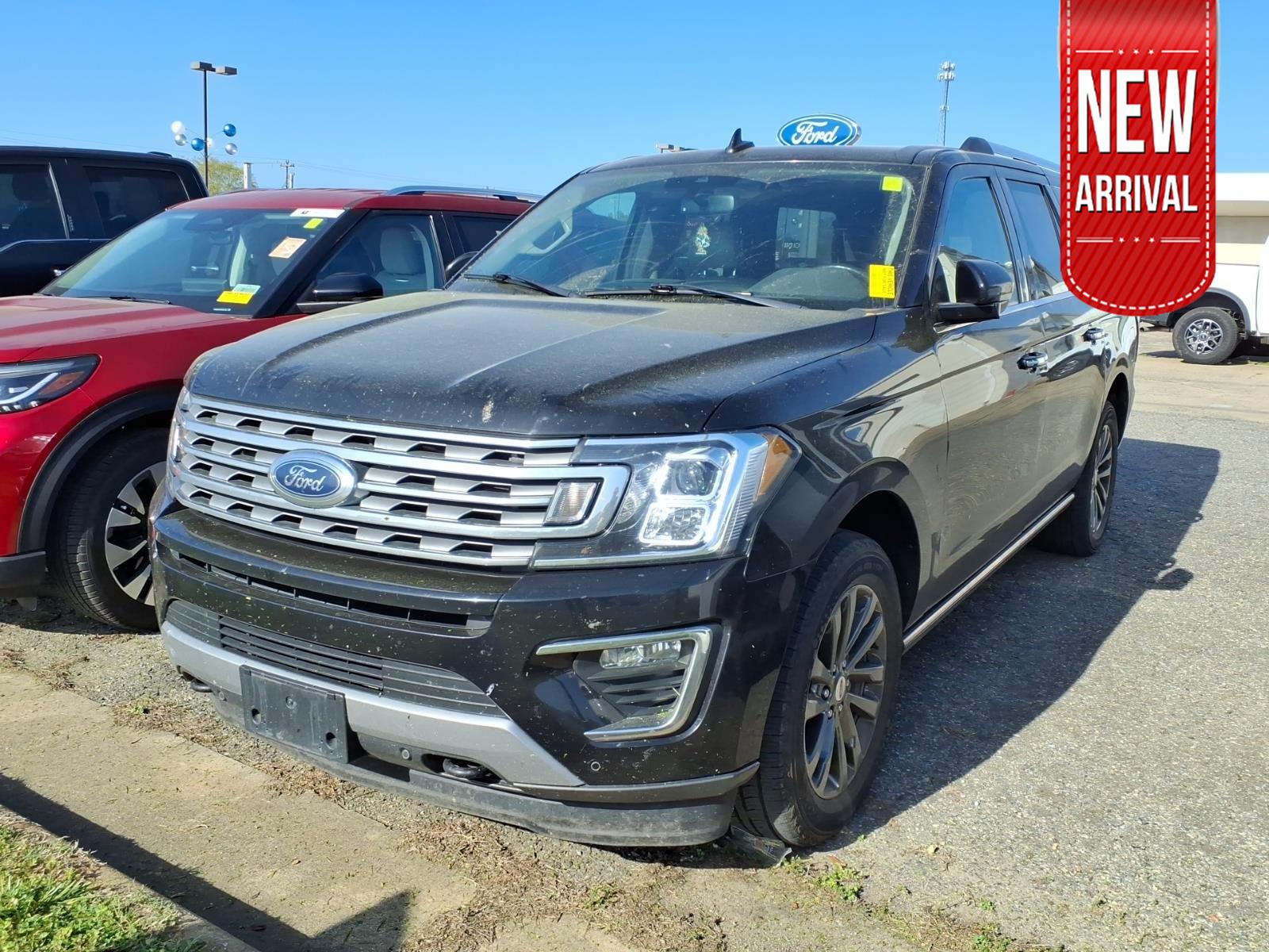 Agate Black Metallic 2021 Ford Expedition MAX Limited 4WD SUV / Crossover Four-Wheel Drive Automatic