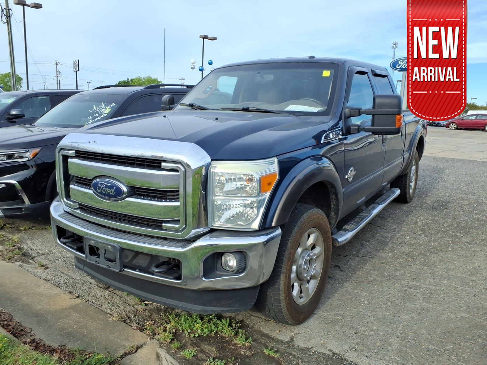 Blue Jeans Metallic 2016 Ford F-250 Super Duty Lariat Crew Cab 4WD Pickup Truck Four-Wheel Drive 6-Speed Automatic
