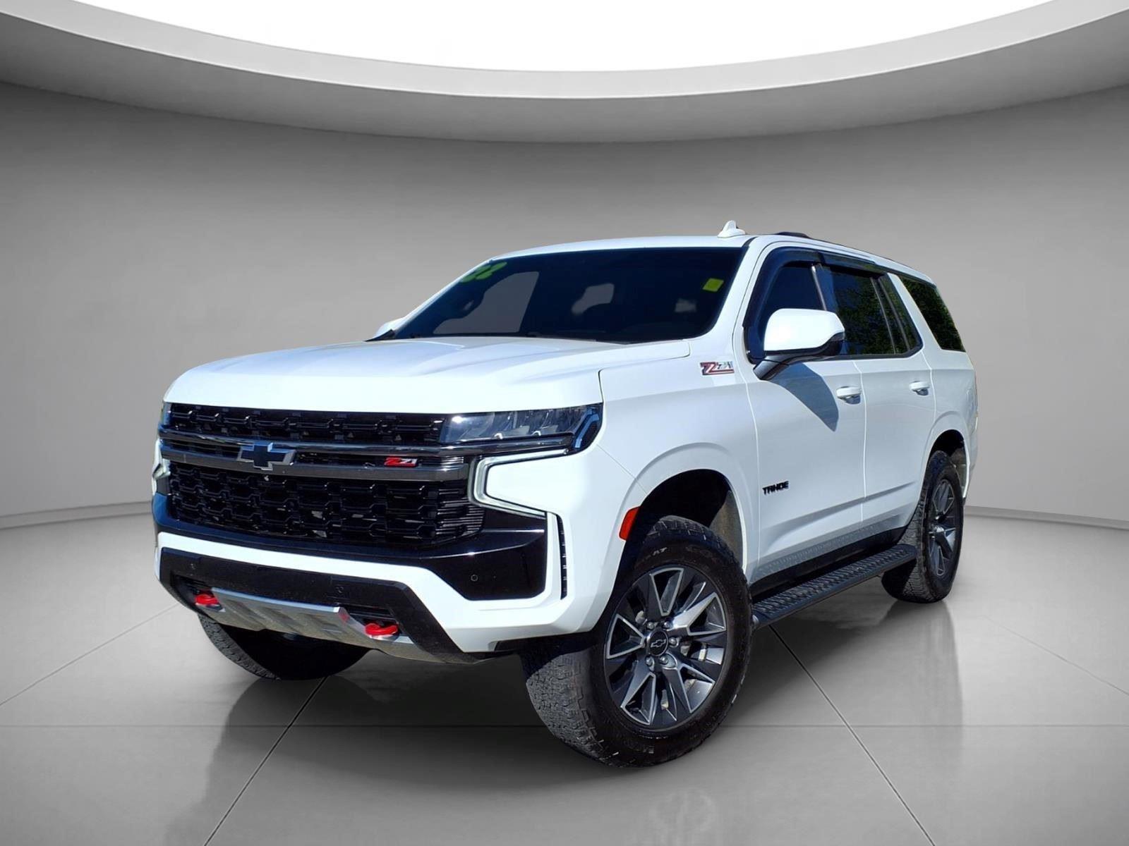 Summit White 2022 Chevrolet Tahoe Z71 4WD SUV / Crossover Four-Wheel Drive Automatic