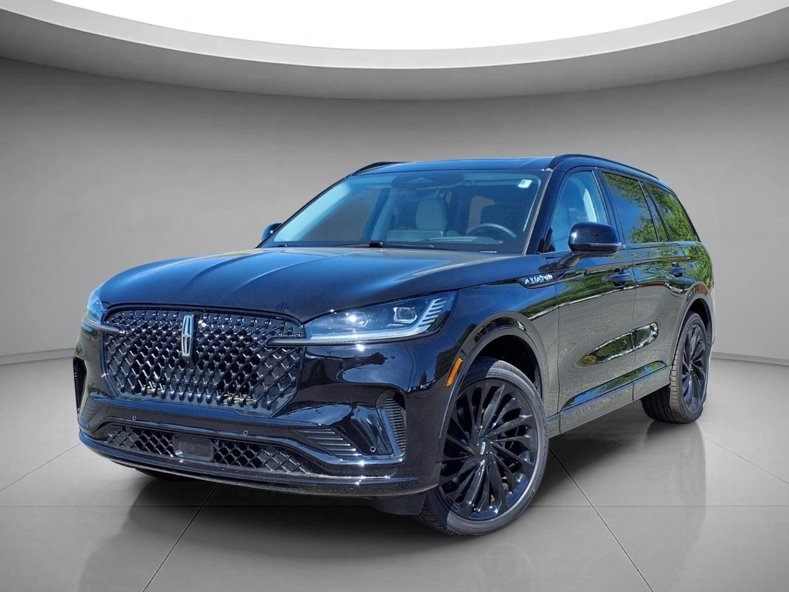 Infinite Black Metallic Clearcoat 2026 Lincoln Aviator Reserve AWD SUV / Crossover All-Wheel Drive Automatic