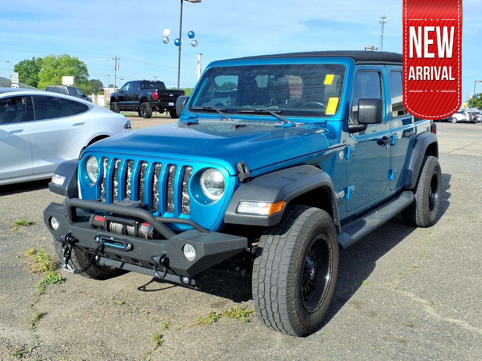 Bikini Pearlcoat 2020 Jeep Wrangler Unlimited Sport S 4WD SUV / Crossover Four-Wheel Drive 8-Speed Automatic