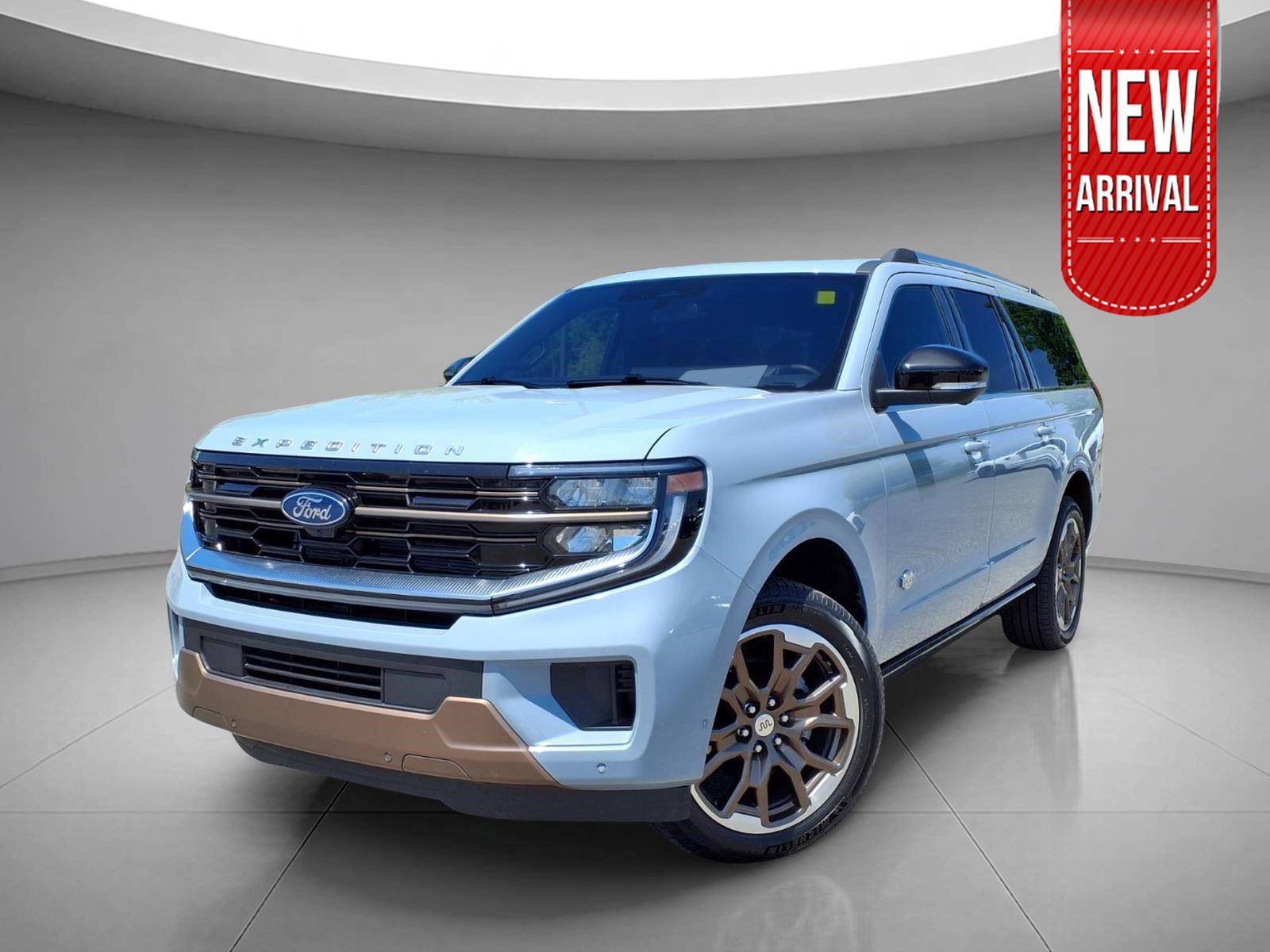 Glacier Gray Metallic TriCoat 2025 Ford Expedition MAX King Ranch 4WD SUV / Crossover Four-Wheel Drive Automatic