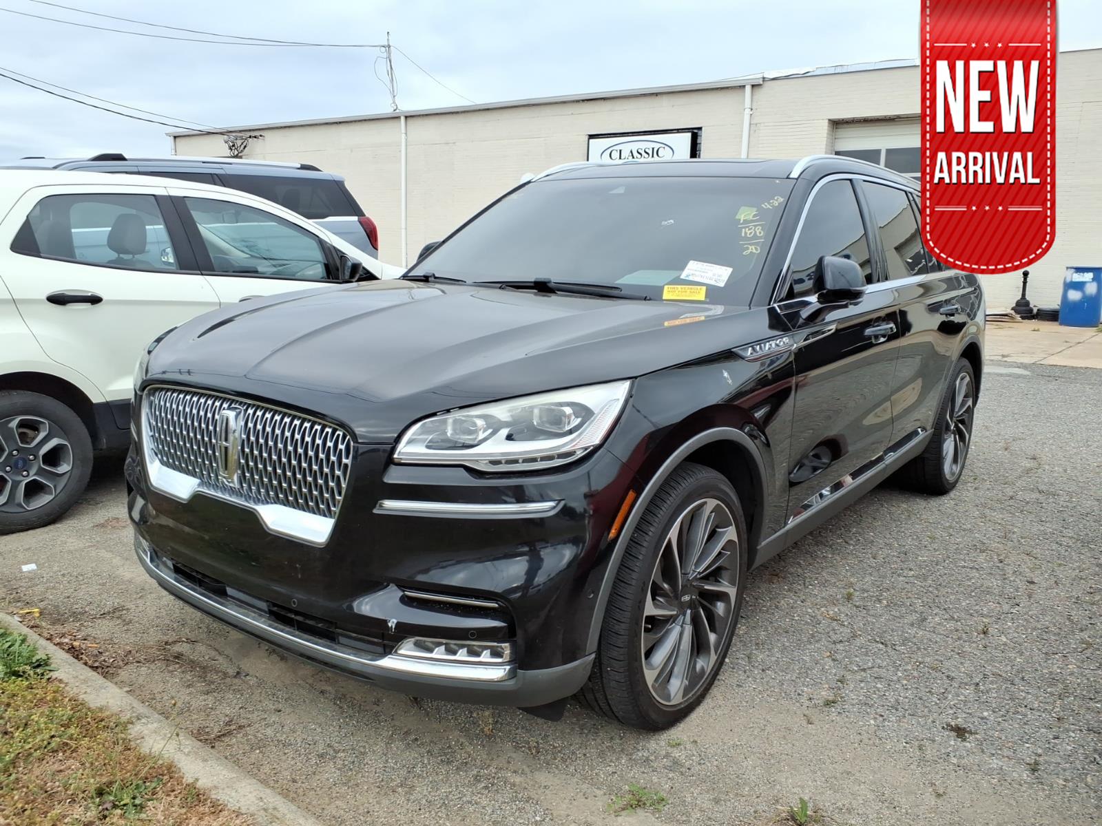 Infinite Black Metallic 2020 Lincoln Aviator SUV / Crossover All-Wheel Drive Automatic