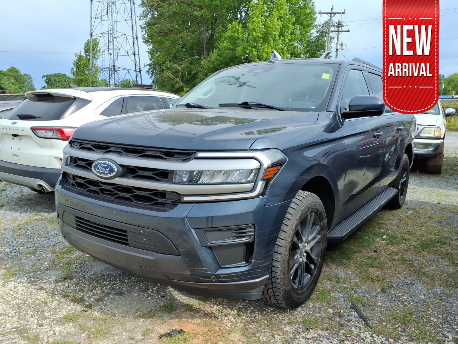 Stone Blue Metallic 2024 Ford Expedition MAX XLT 4WD SUV / Crossover Four-Wheel Drive Automatic