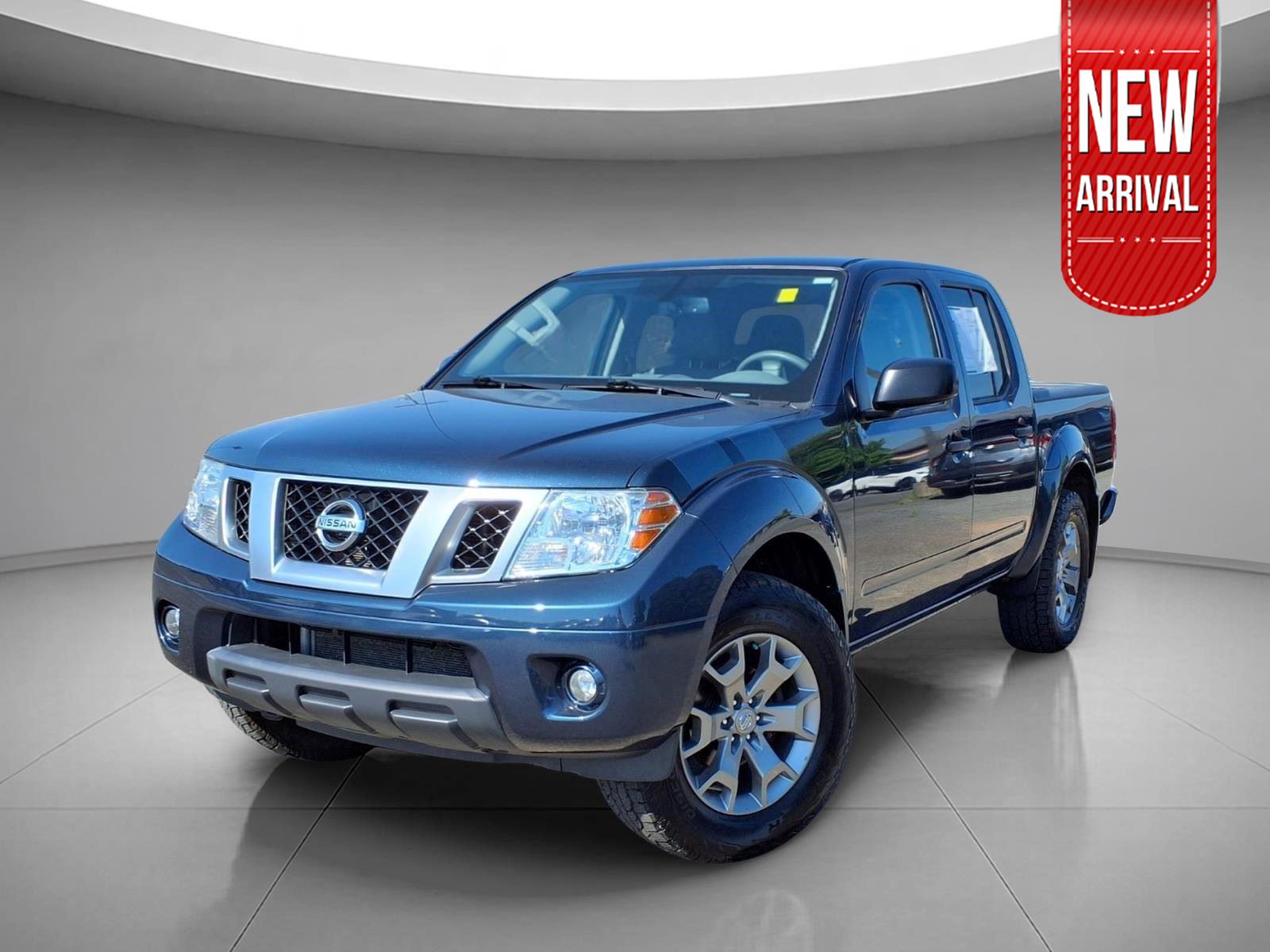 Arctic Blue Metallic 2020 Nissan Frontier SV Crew Cab 4WD Pickup Truck Four-Wheel Drive Automatic