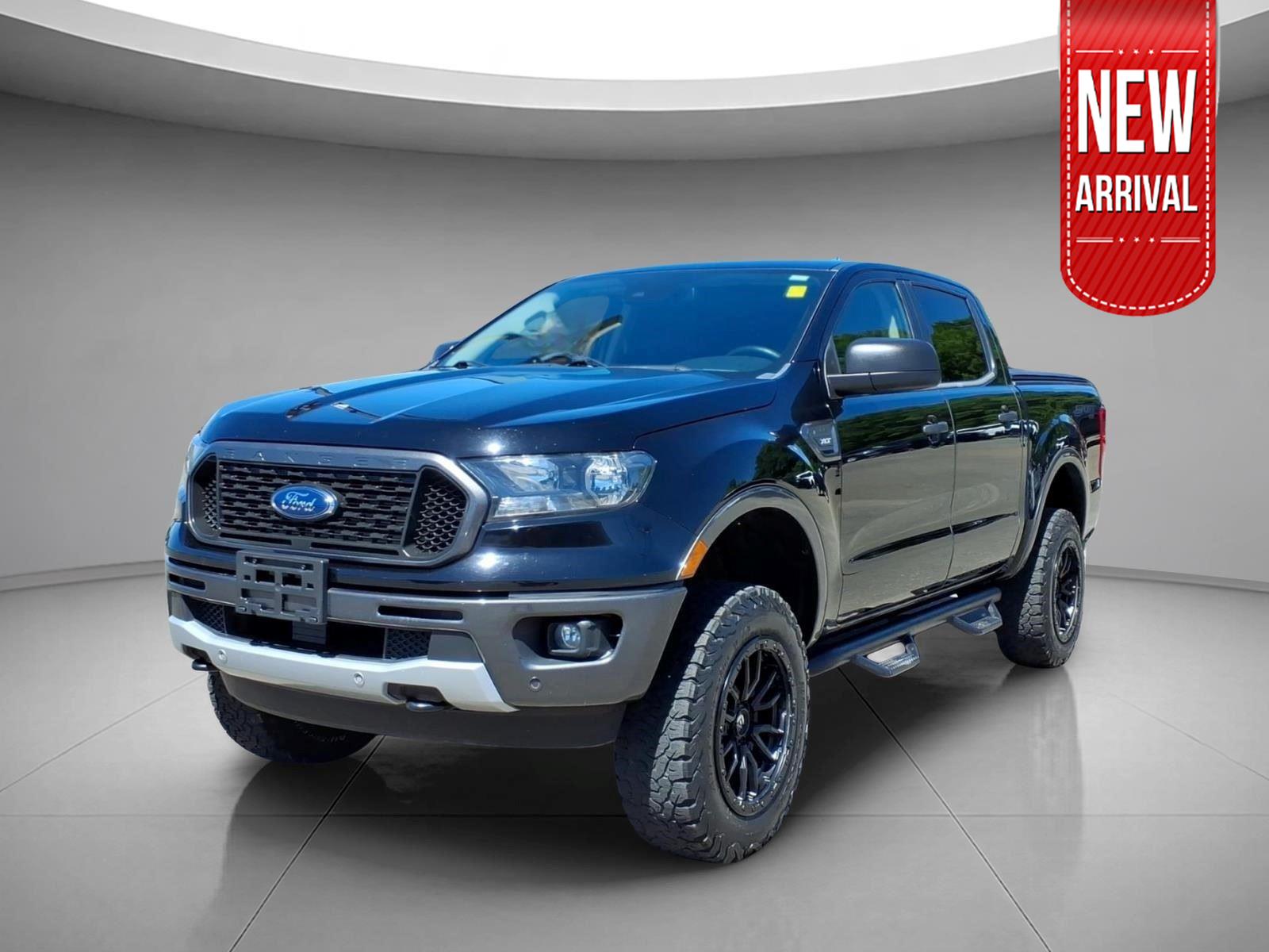 Oxford White 2019 Ford Ranger XLT SuperCrew 4WD Pickup Truck Four-Wheel Drive Automatic