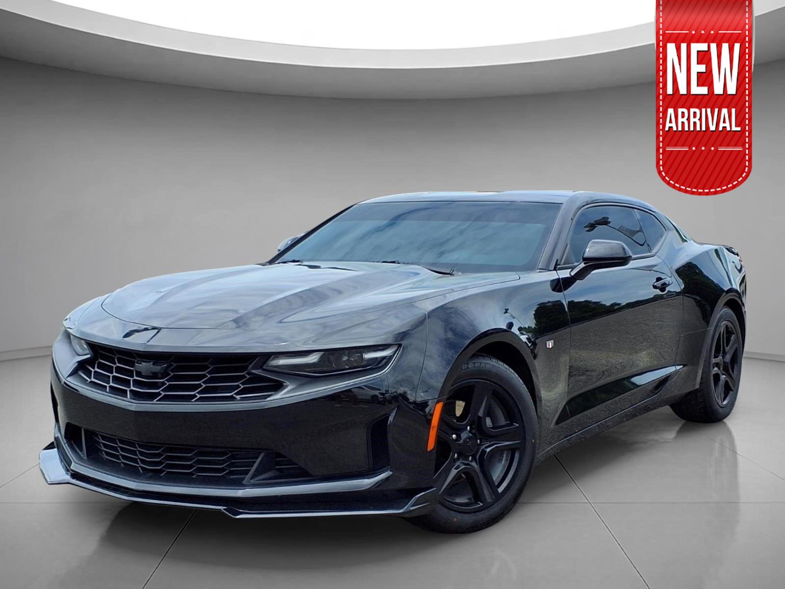 Black 2023 Chevrolet Camaro 1LT Coupe RWD Coupe Rear-Wheel Drive Automatic