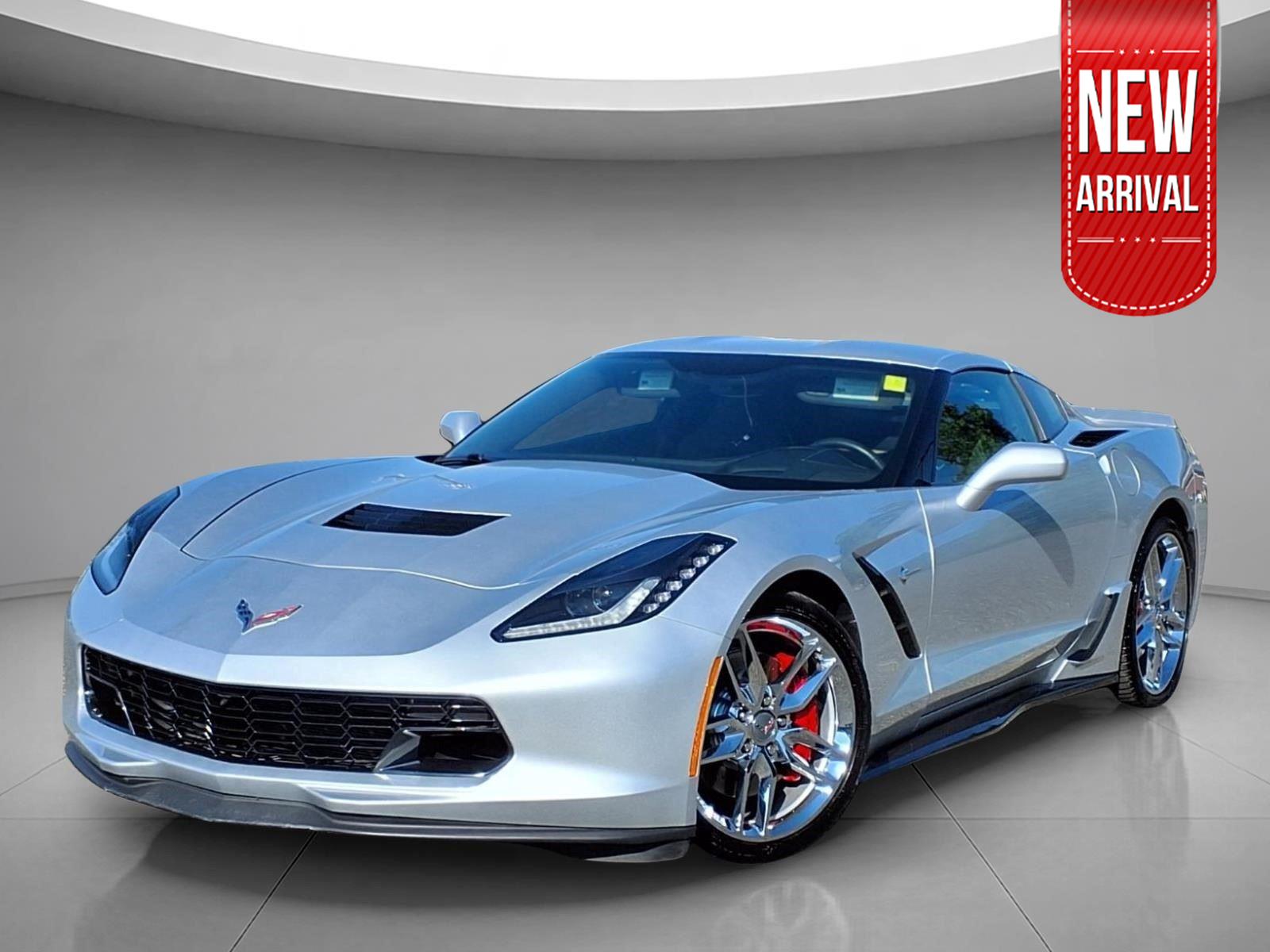 Blade Silver Metallic 2015 Chevrolet Corvette Stingray Z51 3LT Coupe RWD Coupe Rear-Wheel Drive 8-Speed Automatic
