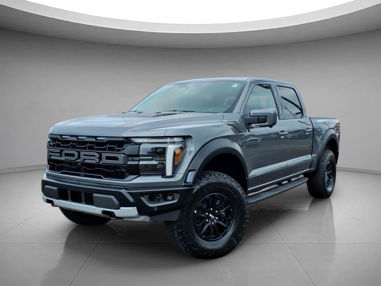 Carbonized Gray Metallic 2026 Ford F-150 Raptor SuperCrew 4WD Pickup Truck Four-Wheel Drive Automatic