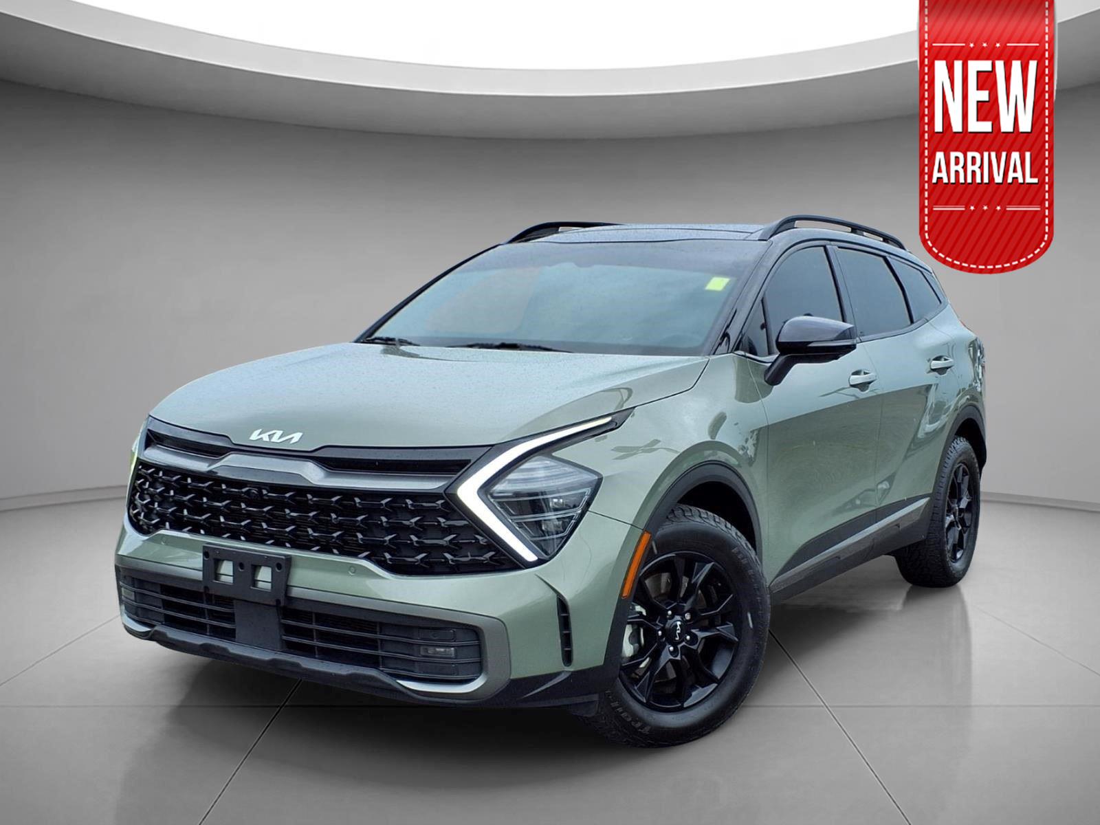 Jungle Green/Ebony Black Roof 2024 Kia Sportage SUV / Crossover All-Wheel Drive Automatic