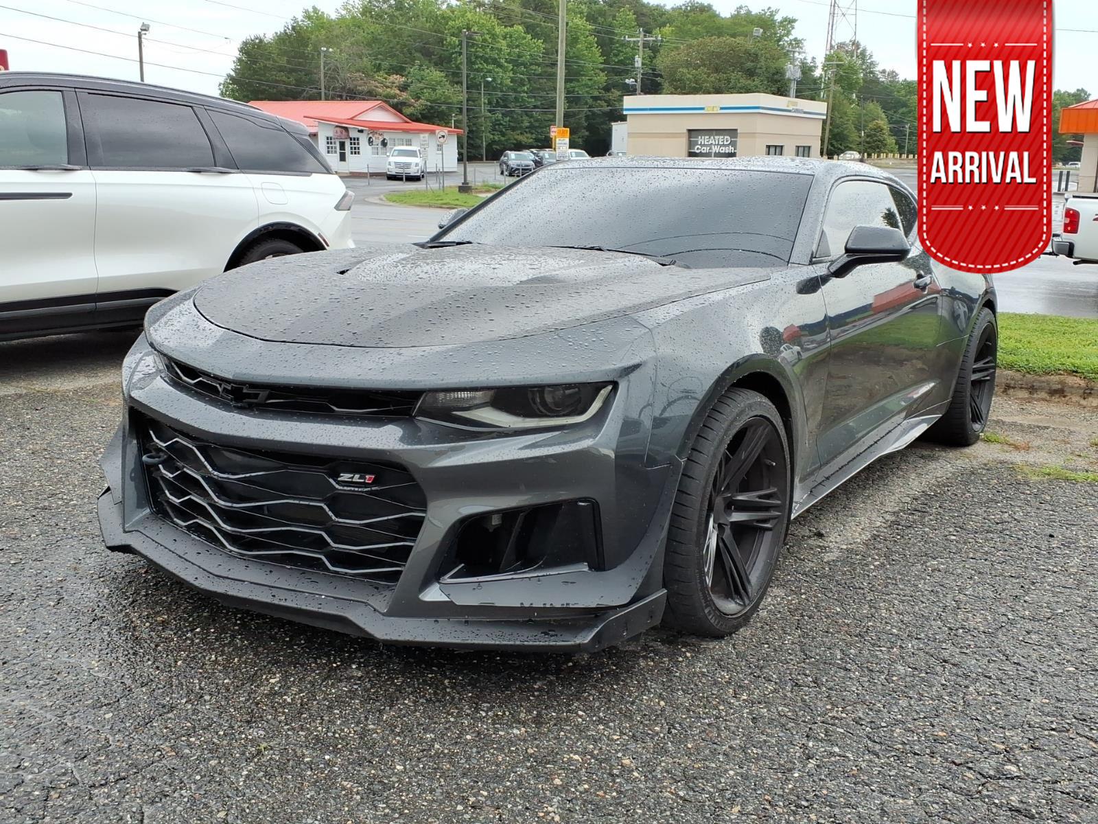 Nightfall Gray Metallic 2017 Chevrolet Camaro ZL1 Coupe RWD Coupe Rear-Wheel Drive Automatic