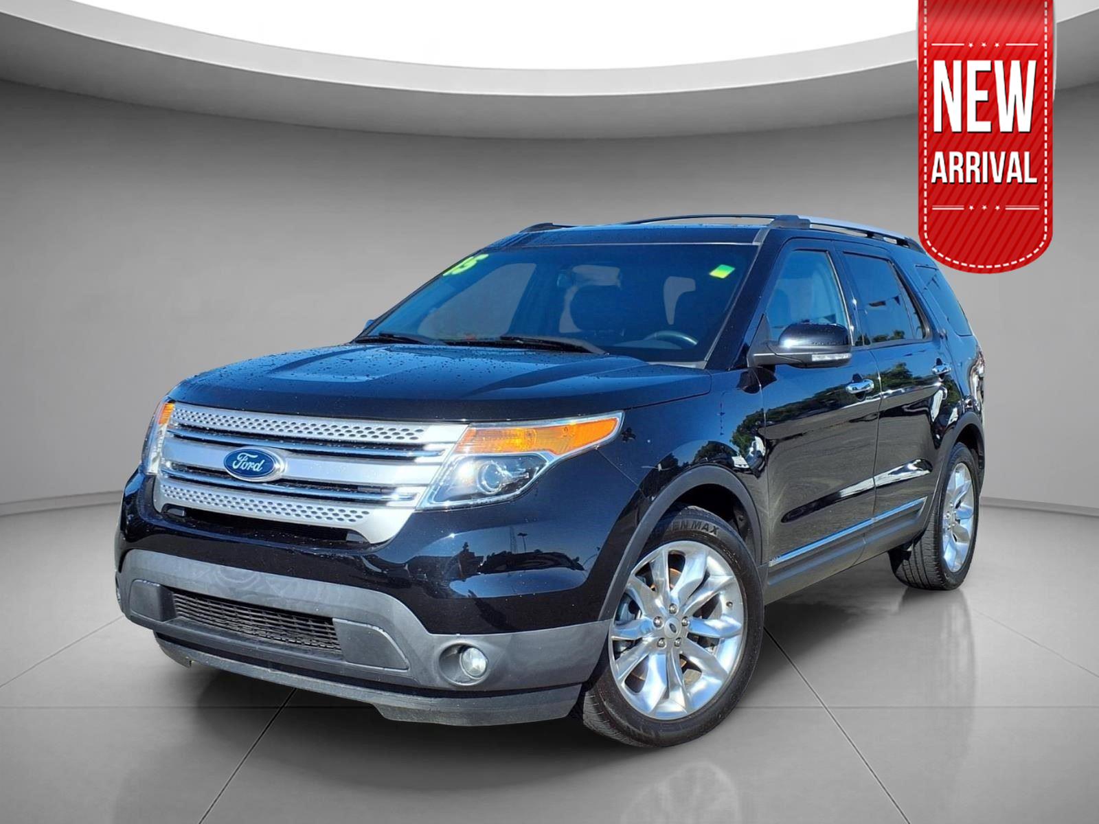 White Platinum Metallic Tri-Coat 2015 Ford Explorer SUV / Crossover Front-Wheel Drive 6-Speed Automatic