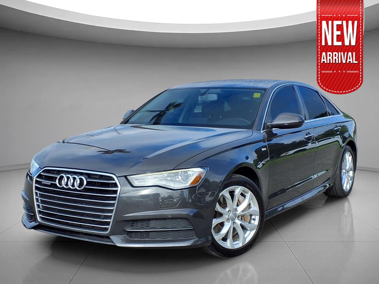Oolong Gray Metallic 2017 Audi A6 Sedan All-Wheel Drive Automatic