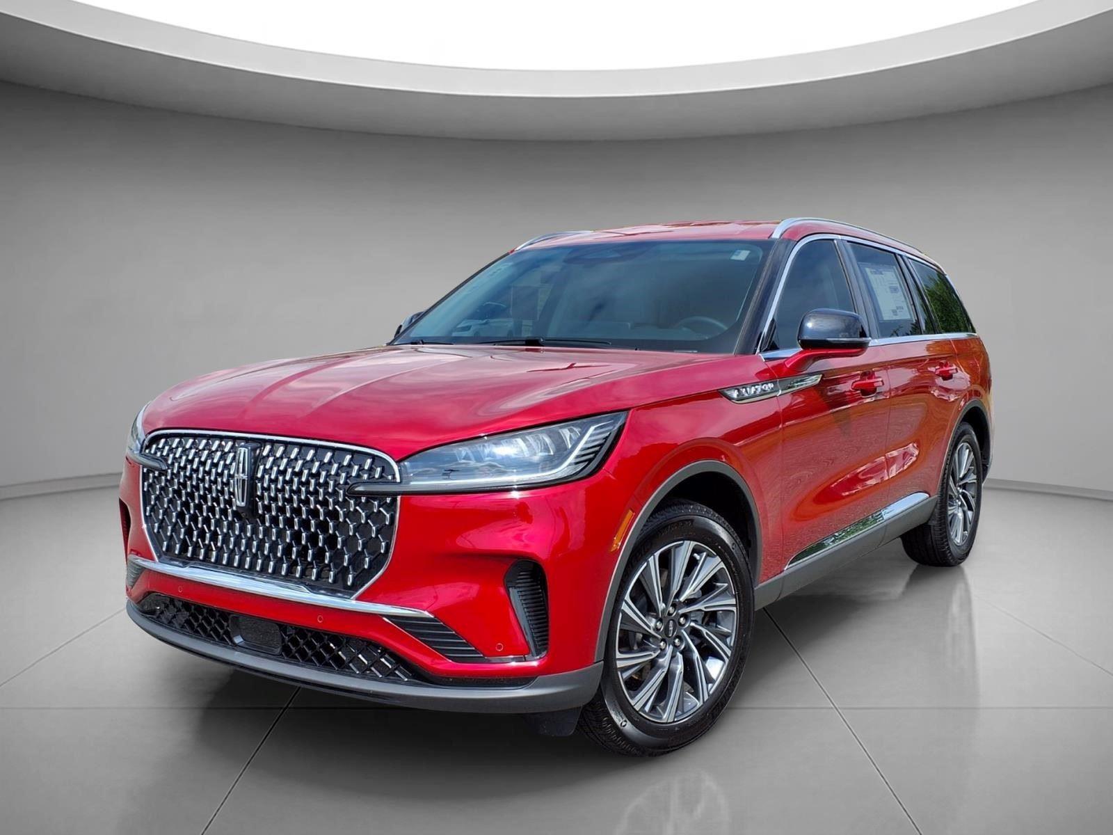 Red Carpet Metallic Tinted Clearcoat 2026 Lincoln Aviator SUV / Crossover Rear-Wheel Drive Automatic
