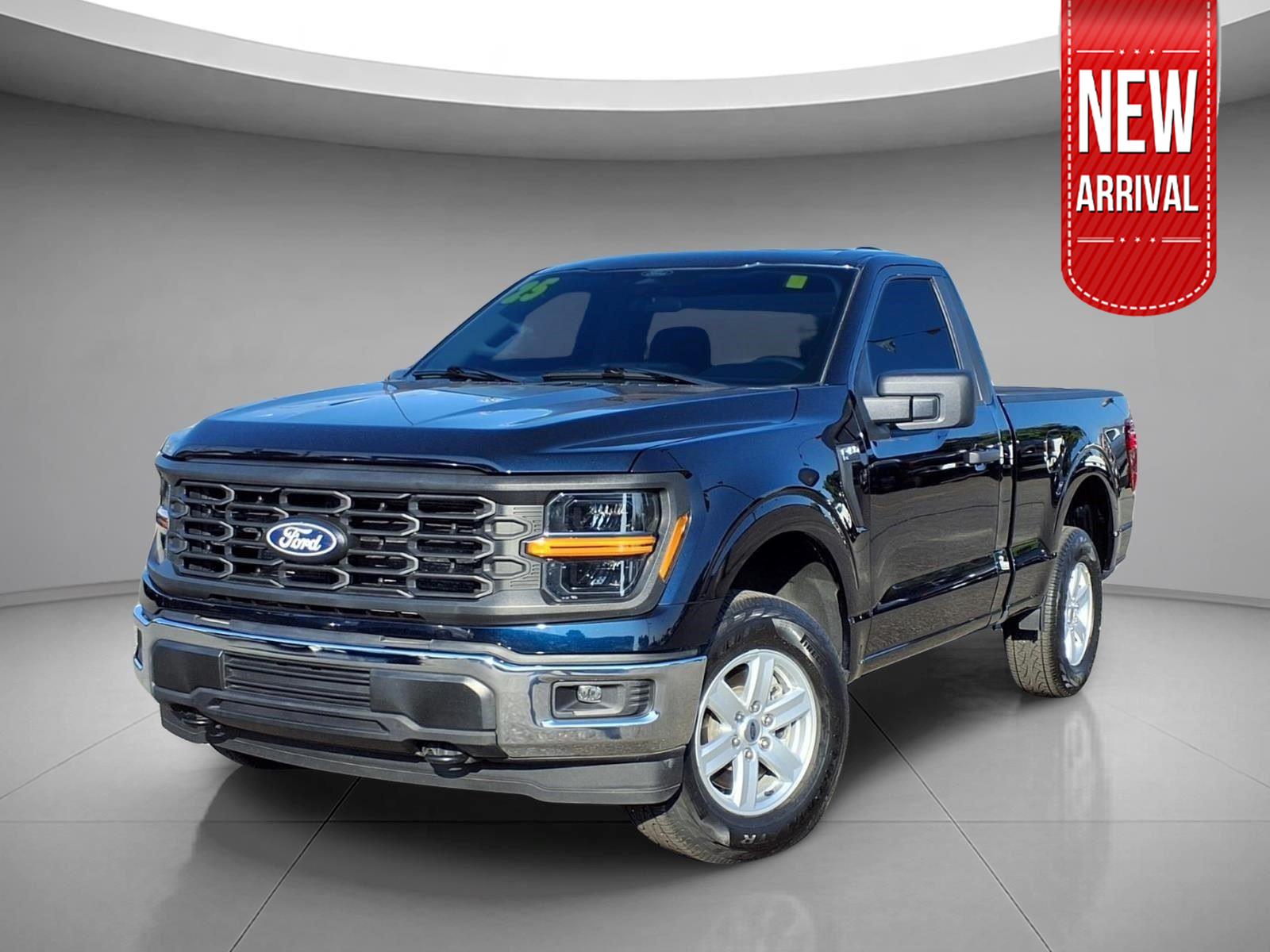 Antimatter Blue Metallic 2025 Ford F-150 Pickup Truck Four-Wheel Drive Automatic