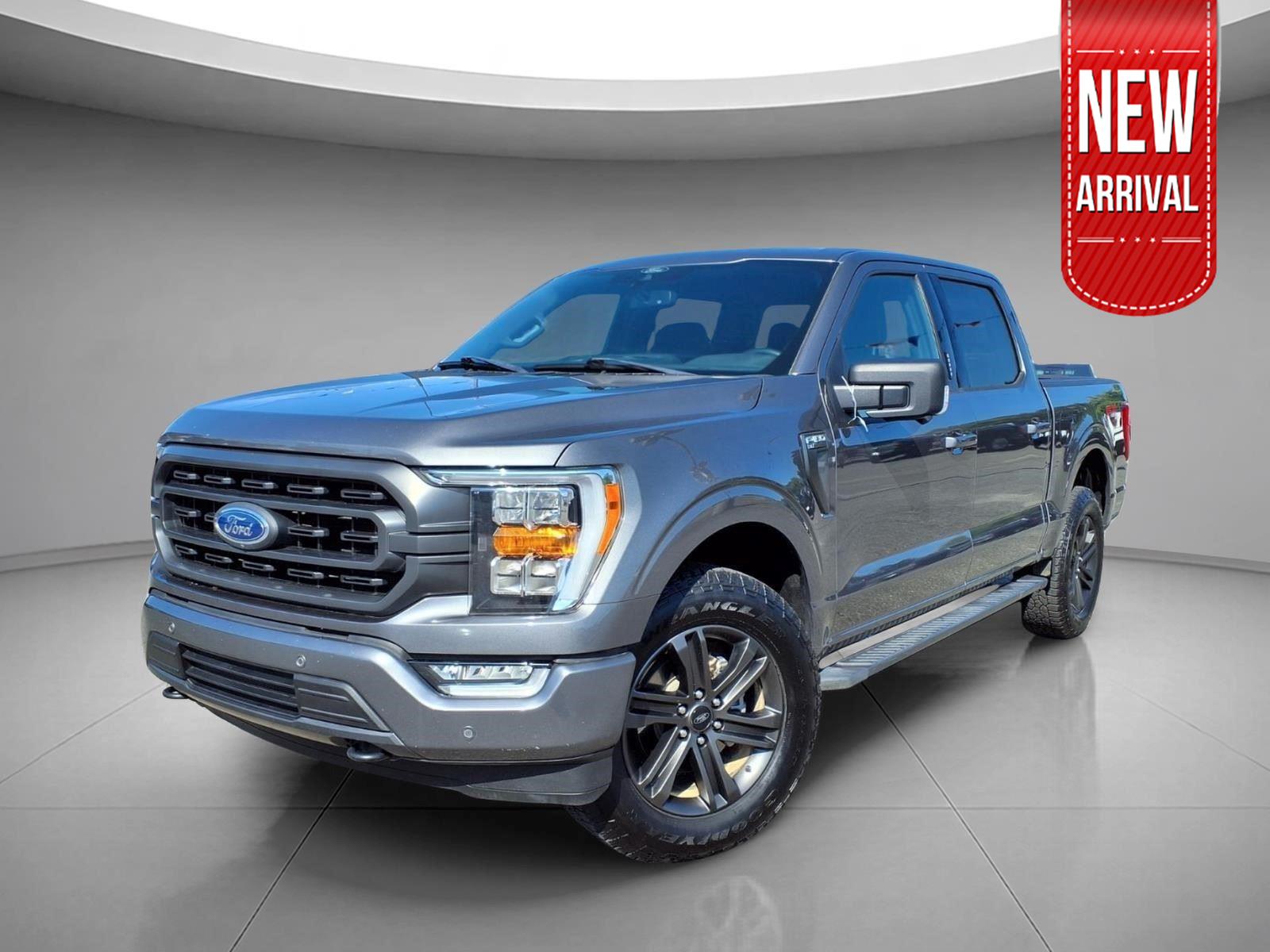 Carbonized Gray Metallic 2022 Ford F-150 Pickup Truck Four-Wheel Drive Automatic