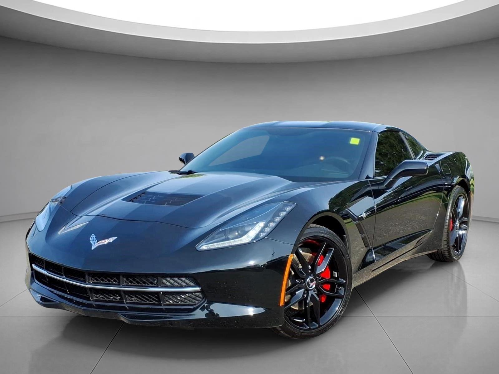 Black 2019 Chevrolet Corvette Coupe Rear-Wheel Drive 8-Speed Automatic