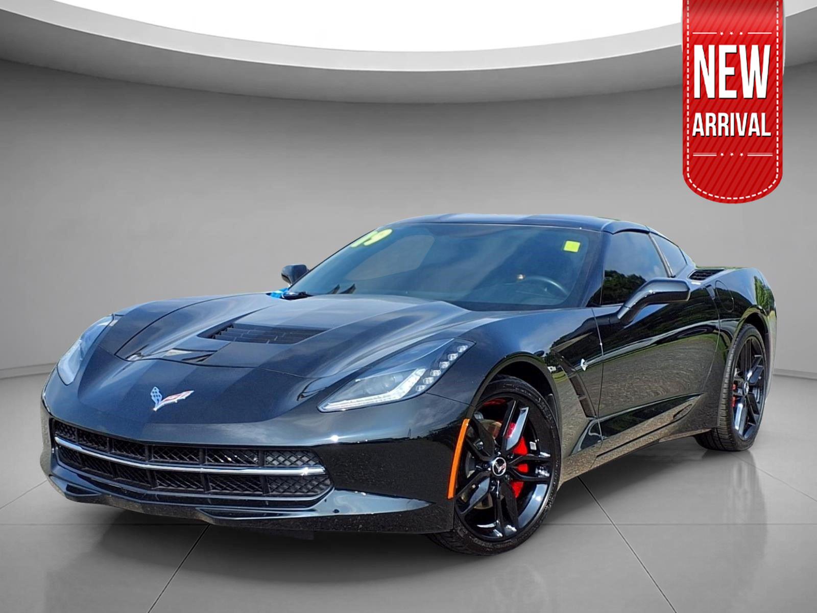 Black 2019 Chevrolet Corvette Coupe Rear-Wheel Drive 8-Speed Automatic
