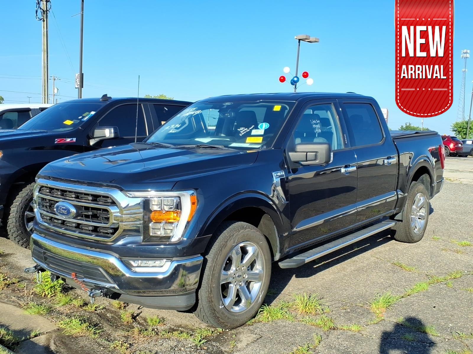 Antimatter Blue Metallic 2022 Ford F-150 Pickup Truck Four-Wheel Drive Automatic