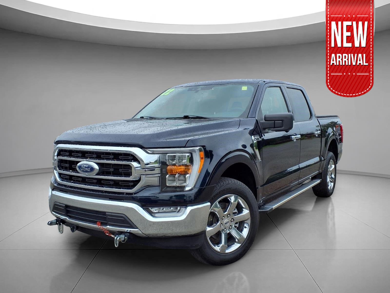 Antimatter Blue Metallic 2022 Ford F-150 Pickup Truck Four-Wheel Drive Automatic