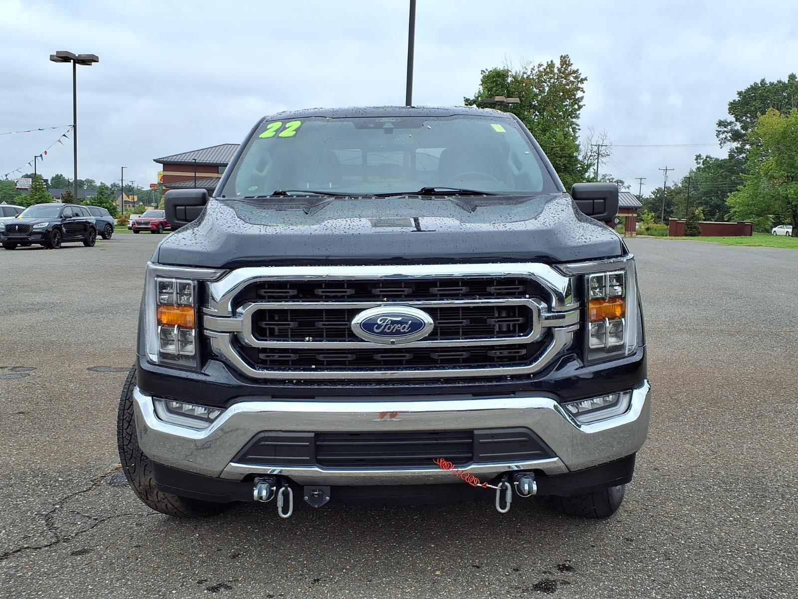 Used 2022 Antimatter Blue Metallic Ford XLT image 7