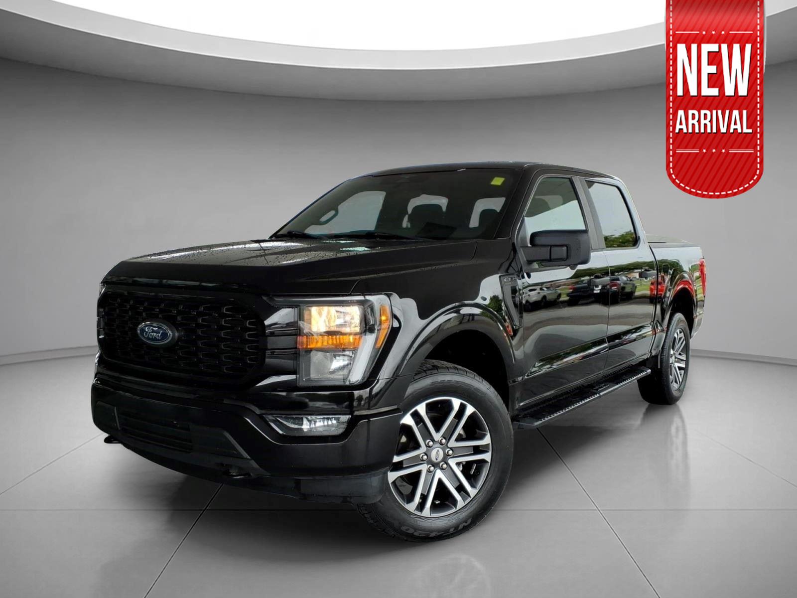 Agate Black Metallic 2023 Ford F-150 Pickup Truck Four-Wheel Drive Automatic