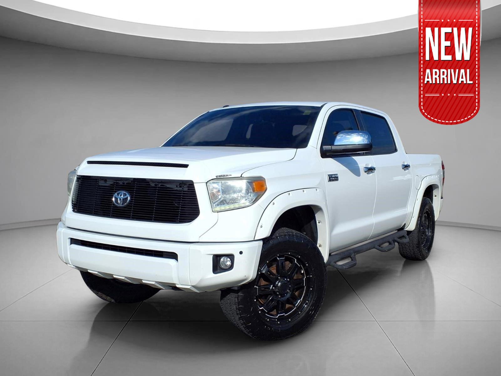 Super White 2016 Toyota Tundra Pickup Truck Four-Wheel Drive 6-Speed Automatic