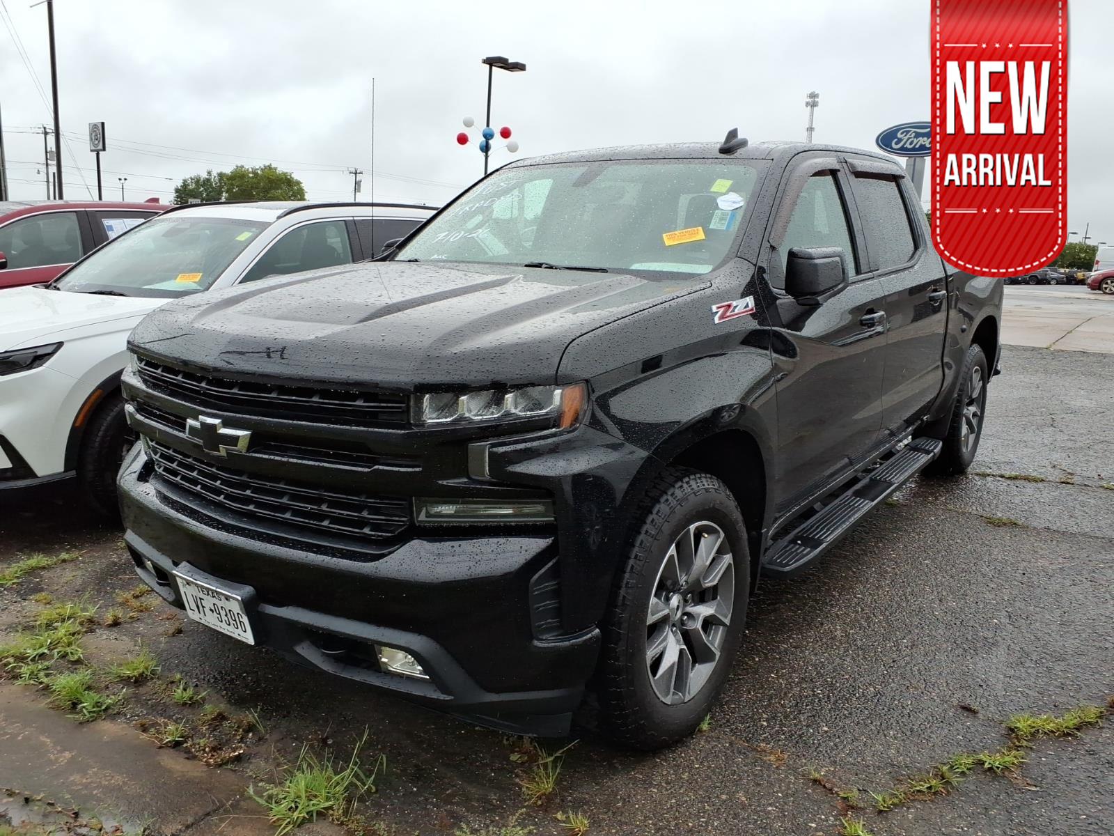 Black 2019 Chevrolet Silverado 1500 Pickup Truck Four-Wheel Drive 8-Speed Automatic