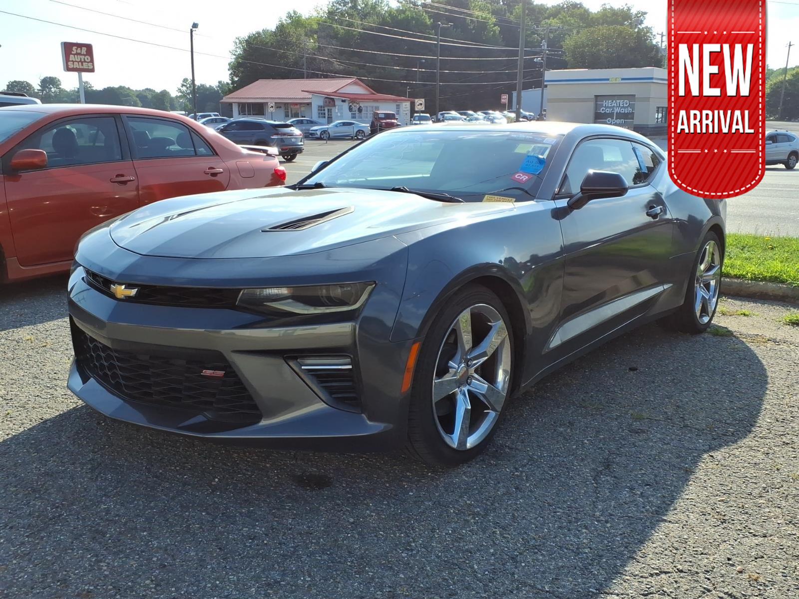 Nightfall Gray Metallic 2016 Chevrolet Camaro Coupe Rear-Wheel Drive 8-Speed Automatic