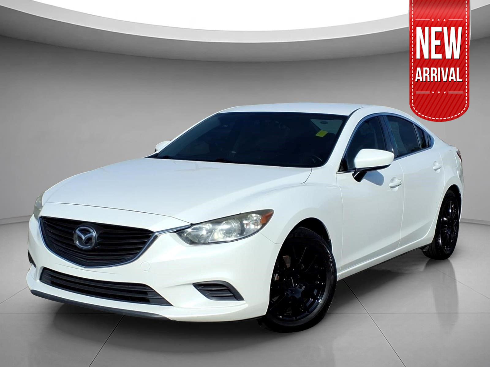 Snowflake White Pearl Mica 2016 Mazda MAZDA6 Sedan Front-Wheel Drive Automatic
